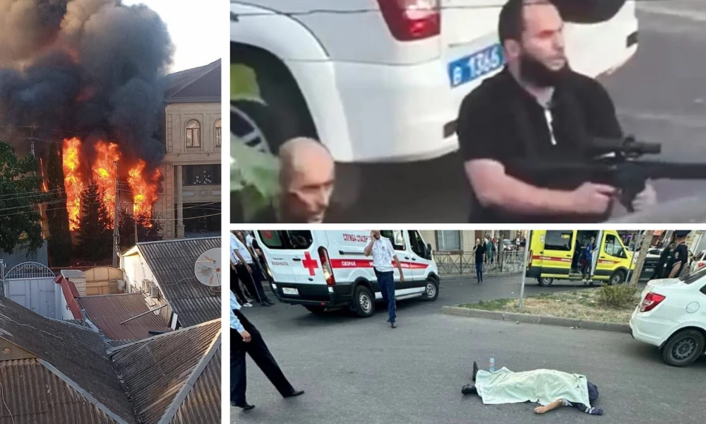 Μακελειό στο Νταγκεστάν: Τουλάχιστον 16 νεκροί από τις επιθέσεις σε Εκκλησίες και Συναγωγή - Νεκροί 6 από τους τρομοκράτες - Αναγνωρίστηκαν οι νεκροί δράστες - Σκληρές Εικόνες και Βίντεο από τις επιθέσεις